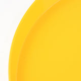 Max Vibrant Color Fruit Cake Plate Snacks Decorative Serving Tray  Yellow