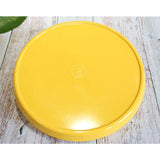Max Vibrant Color Fruit Cake Plate Snacks Decorative Serving Tray  Yellow