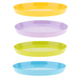 Max Vibrant Color Fruit Cake Plate Snacks Serving Tray  Purple