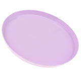 Max Vibrant Color Fruit Cake Plate Snacks Serving Tray  Purple