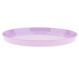 Max Vibrant Color Fruit Cake Plate Snacks Serving Tray  Purple