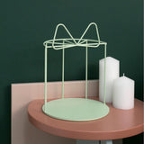 Max Cake Stand Bowknot Showcase Dessert Pastry Display Wedding Party Green S