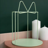Max Cake Stand Bowknot Showcase Dessert Pastry Display Wedding Party Green L