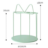 Max Cake Stand Bowknot Showcase Dessert Pastry Display Wedding Party Green L
