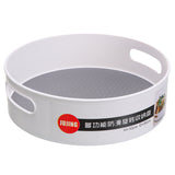 Max Multifunctional Storage Organizer Serving Tray Fresh Crisper Catchall L Gray