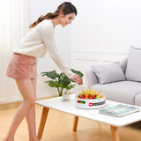 Max Multifunctional Storage Organizer Serving Tray Fresh Crisper Catchall L Gray