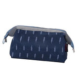 Max Women Makeup Bags Waterproof Travel Wash Cosmetic Pouch with Zipper Navy