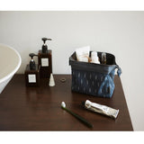 Max Women Makeup Bags Waterproof Travel Wash Cosmetic Pouch with Zipper Navy