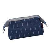 Max Women Makeup Bags Waterproof Travel Wash Cosmetic Pouch with Zipper Navy
