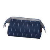 Max Women Makeup Bags Waterproof Travel Wash Cosmetic Pouch with Zipper Navy