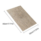 Max 4pcs Vinyl Placemats Coasters Plastic Vintage Tableware Picnic Mat Yellow