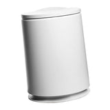 Max Classic Home Trash Can Office Creative Waste Paper Basket with Lid White