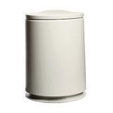 Max Classic Home Trash Can Office Creative Waste Paper Basket with Lid Gray