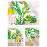 Maxbell Tropical Plants Printed Table Cloth Floral Pattern Table Cover Square-11 - Aladdin Shoppers