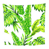 Maxbell Tropical Plants Printed Table Cloth Floral Pattern Table Cover Square-11 - Aladdin Shoppers