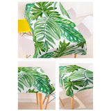 Maxbell Tropical Plants Printed Table Cloth Floral Pattern Table Cover Square-12 - Aladdin Shoppers