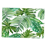 Maxbell Tropical Plants Printed Table Cloth Floral Pattern Table Cover Rectangle-12 - Aladdin Shoppers