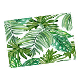 Maxbell Tropical Plants Printed Table Cloth Floral Pattern Table Cover Rectangle-12 - Aladdin Shoppers