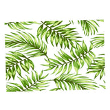 Maxbell Tropical Plants Printed Table Cloth Floral Pattern Table Cover Rectangle-14 - Aladdin Shoppers