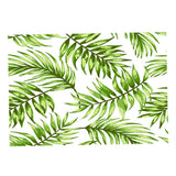 Maxbell Tropical Plants Printed Table Cloth Floral Pattern Table Cover Rectangle-14 - Aladdin Shoppers