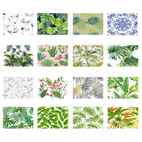 Max Tropical Plants Crane Printed Tablecloths Waterproof Polyester 140*260CM A