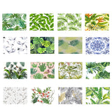 Max Tropical Plants Crane Printed Tablecloths Waterproof Polyester 140*260CM A