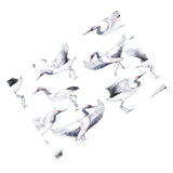 Max Tropical Plants Crane Printed Tablecloths Waterproof Polyester 140*260CM A