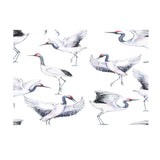 Max Tropical Plants Crane Printed Tablecloths Waterproof Polyester 140*260CM A