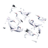 Max Tropical Plants Crane Printed Tablecloths Waterproof Polyester 140*260CM A
