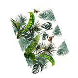 Max Tropical Plants Crane Printed Tablecloths Waterproof Polyester 140*260CM D