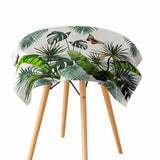 Max Tropical Plants Crane Printed Tablecloths Waterproof Polyester 140*260CM D
