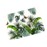 Max Tropical Plants Crane Printed Tablecloths Waterproof Polyester 140*260CM D
