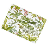 Max Tropical Plants Crane Printed Tablecloths Waterproof Polyester 140*260CM F
