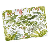 Max Tropical Plants Crane Printed Tablecloths Waterproof Polyester 140*260CM F