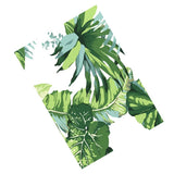 Max Tropical Plants Crane Printed Tablecloths Waterproof Polyester 140*260CM G