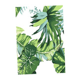 Max Tropical Plants Crane Printed Tablecloths Waterproof Polyester 140*260CM G