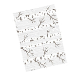 Max Tropical Plants Crane Printed Tablecloths Waterproof Polyester 140*260CM H