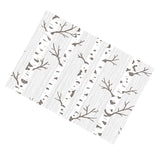 Max Tropical Plants Crane Printed Tablecloths Waterproof Polyester 140*260CM H