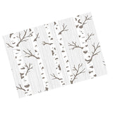 Max Tropical Plants Crane Printed Tablecloths Waterproof Polyester 140*260CM H