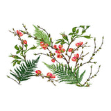 Max Tropical Plants Crane Printed Tablecloths Waterproof Polyester 140*260CM I