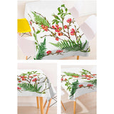 Max Tropical Plants Crane Printed Tablecloths Waterproof Polyester 140*260CM I