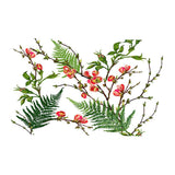 Max Tropical Plants Crane Printed Tablecloths Waterproof Polyester 140*260CM I