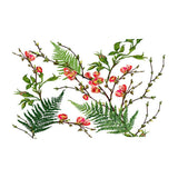 Max Tropical Plants Crane Printed Tablecloths Waterproof Polyester 140*260CM I