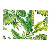 Max Tropical Plants Crane Printed Tablecloths Waterproof Polyester 140*260CM K
