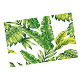 Max Tropical Plants Crane Printed Tablecloths Waterproof Polyester 140*260CM K