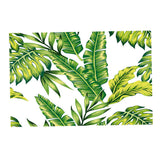 Max Tropical Plants Crane Printed Tablecloths Waterproof Polyester 140*260CM K