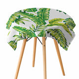 Max Tropical Plants Crane Printed Tablecloths Waterproof Polyester 140*260CM K