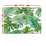 Max Tropical Plants Crane Printed Tablecloths Waterproof Polyester 140*260CM L
