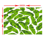 Max Tropical Plants Crane Printed Tablecloths Waterproof Polyester 140*260CM M