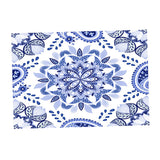 Max Tropical Plants Crane Printed Tablecloths Waterproof Polyester 140*260CM O